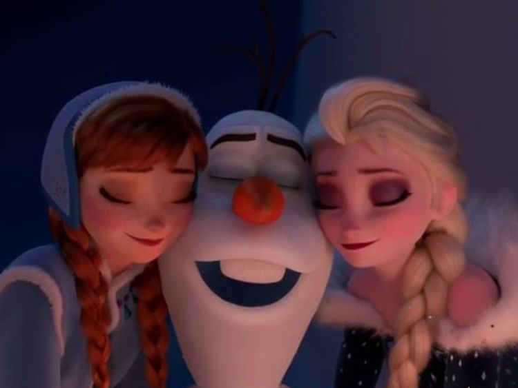 Frozen is the most successful animated film of all-time at cinemas