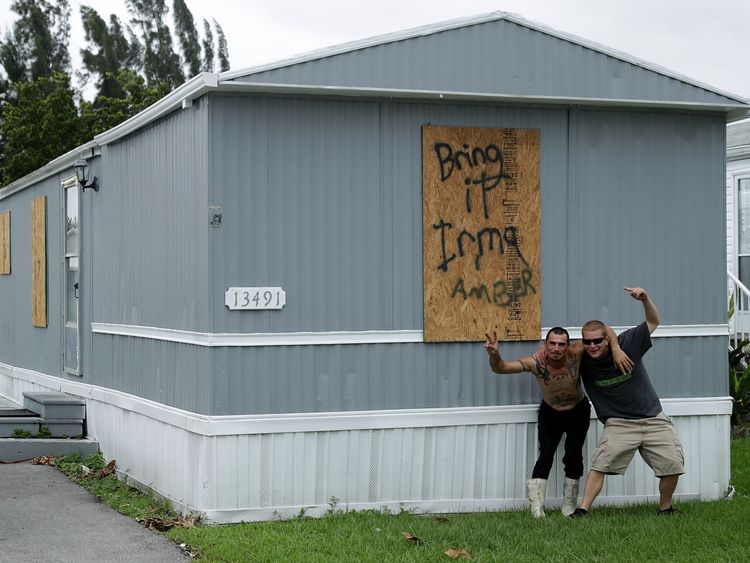 Some Florida residents have ignored the warnings and refused to evacuate