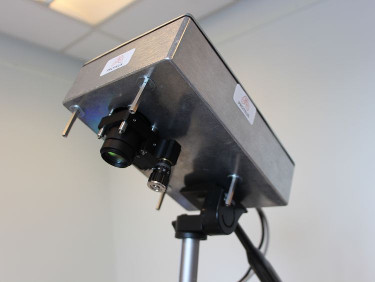 The camera can detect individual photons. Pic: University of Edinburgh