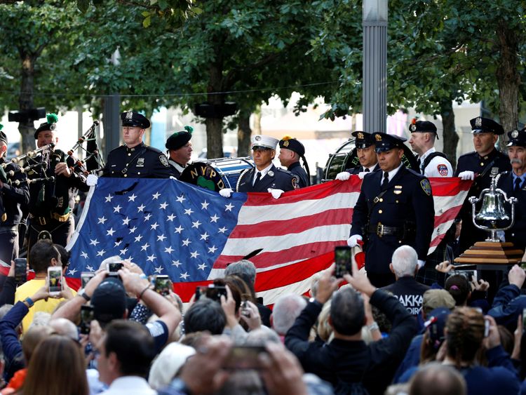 9/11 ceremony in New York