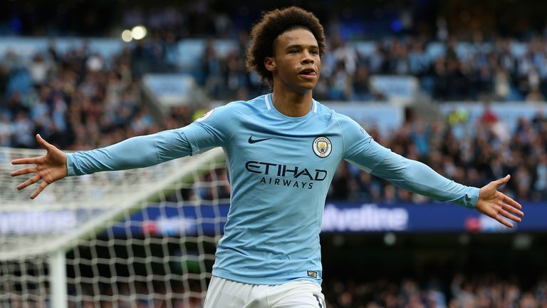 Leroy Sane starred for Man City in their 5-0 win over Crystal Palace