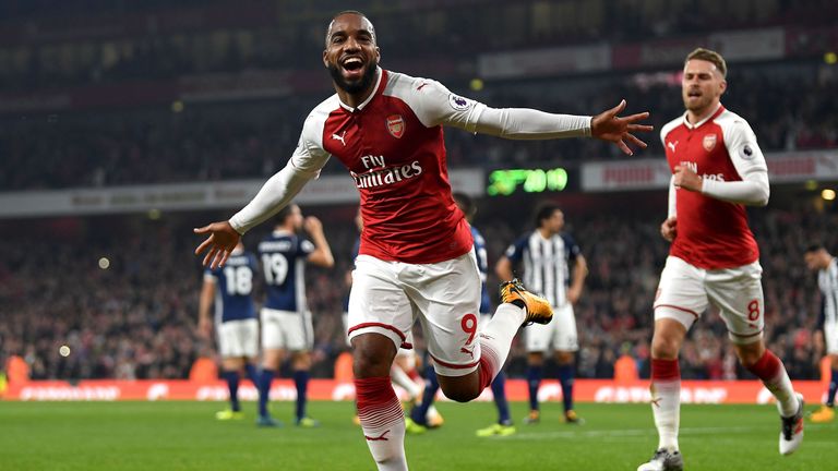 lacazette arsenal west brom goal