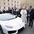 Godspeed! Pope given gold-rimmed Lamborghini 