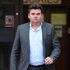 Former BHS owner Dominic Chappell leaves Barkingside Magistrates' Court, where he has been ordered to pay £87,170 after failing to provide information about the firm's pension schemes to investigators when it collapsed with the loss of thousands of jobs.