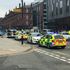 Police at the Hilton Hotel on Deansgate