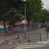 The woman was found early in the morning in a park in Leicester