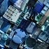 A detail of a 12-metre installation depicting a whale, made up of five tons of plastic waste pulled out of the Pacific Ocean, is pictured in Brugges, on July 14, 2018 for the 2018 Bruges Triennial