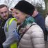 A man has been arrested on suspicion of a public order offence relating to an incident involving MP Anna Soubry.