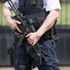 Armed policeman