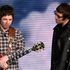 MILAN, ITALY - NOVEMBER 09: Noel Gallagher and Liam Gallagher "Che Tempo Che Fa" Italian TV Show on November 9, 2008 in Milan, Italy. (Photo by Vittorio Zunino Celotto/Getty Images)