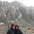 Freshta Ibrahimi and Hanifa Yousoufi at Mount Noshaq base camp in 2018