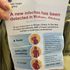 Passengers landing in Heathrow from Wuhan were given this leaflet