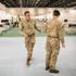 Military personnel at NHS Nightingale