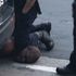 'Please, I can't breathe': Police officer kneels on neck of man who died