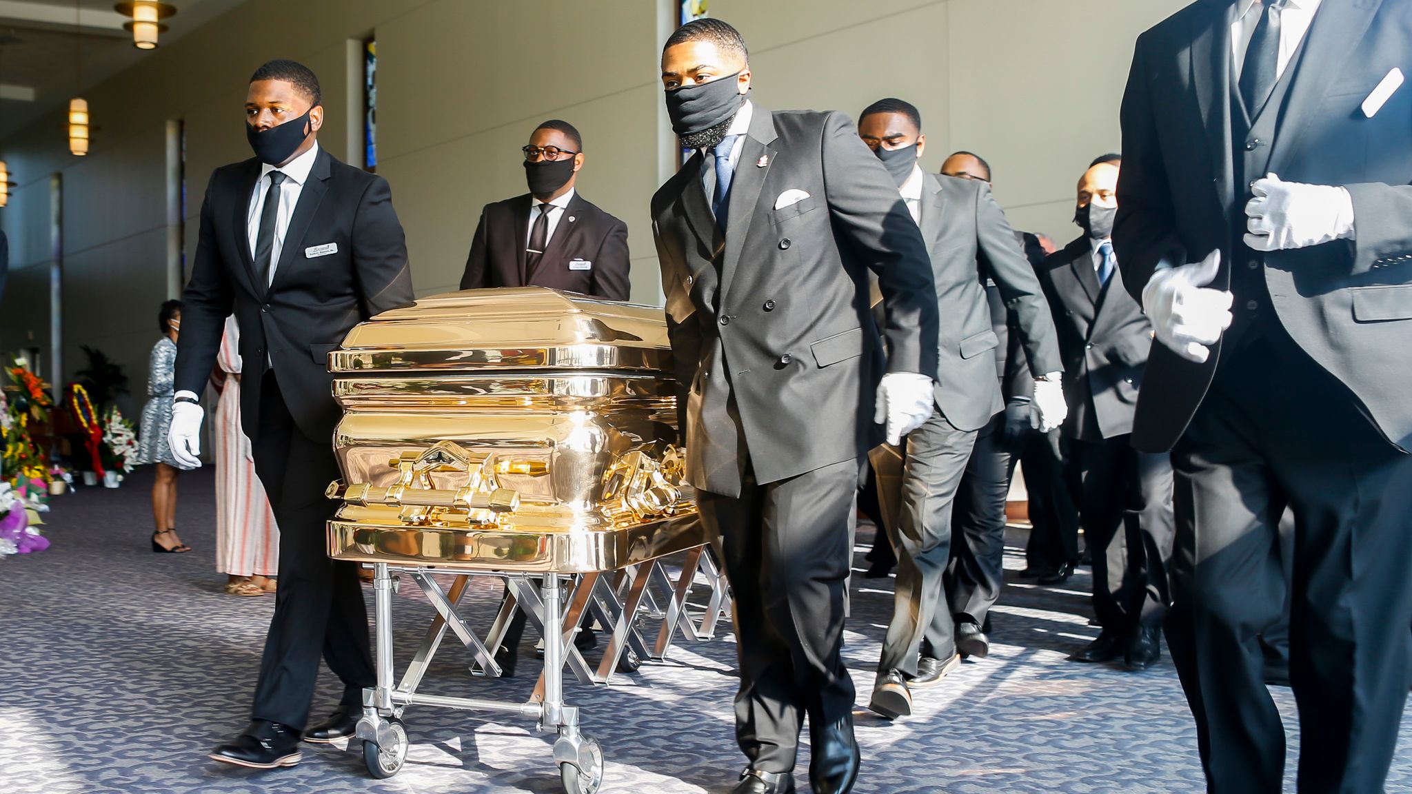 Baron Trump Funeral