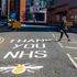 A worker bee, the symbol of Manchester is seen painted onto the floor with a message Thank You NHS outside the new NHS Nightingale North West hospital inside Manchester Central, Manchester which is open for patients as the UK continues in lockdown to help curb the spread of the coronavirus. PA Photo. Picture date: Tuesday April 14, 2020. See PA story HEALTH Coronavirus. Photo credit should read: Peter Byrne/PA Wire