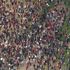 Hundreds of people have descended on Hyde Park as worldwide outrage continues to grow over the death of George Floyd in Minneapolis last week.