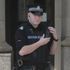 Constable David Whyte, 42, was injured today after officers were called to an incident at the Park Inn in West George Street, Glasgow