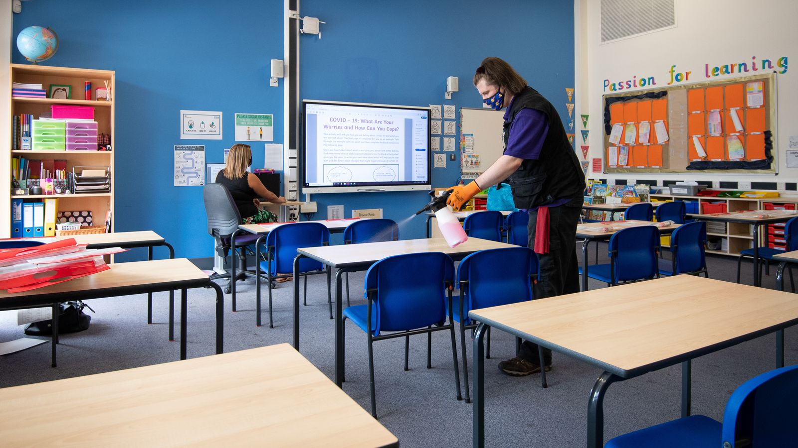 Most pupils will be three months behind when schools reopen this week - Most pupils will be three months behind when schools reopen this week
