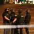 Armed police at Manchester Arena after reports of an explosion at the venue during an Ariana Grande gig.