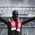The statue of legendary Liverpool manager Bill Shankly outside Anfield with a team scarf after Liverpool won the Premier League in 2020