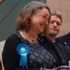 Conservative's Jill Mortimer is declared winner in the Hartlepool parliamentary by-election at Mill House Leisure Centre in Hartlepool. Picture date: Friday May 7, 2021.