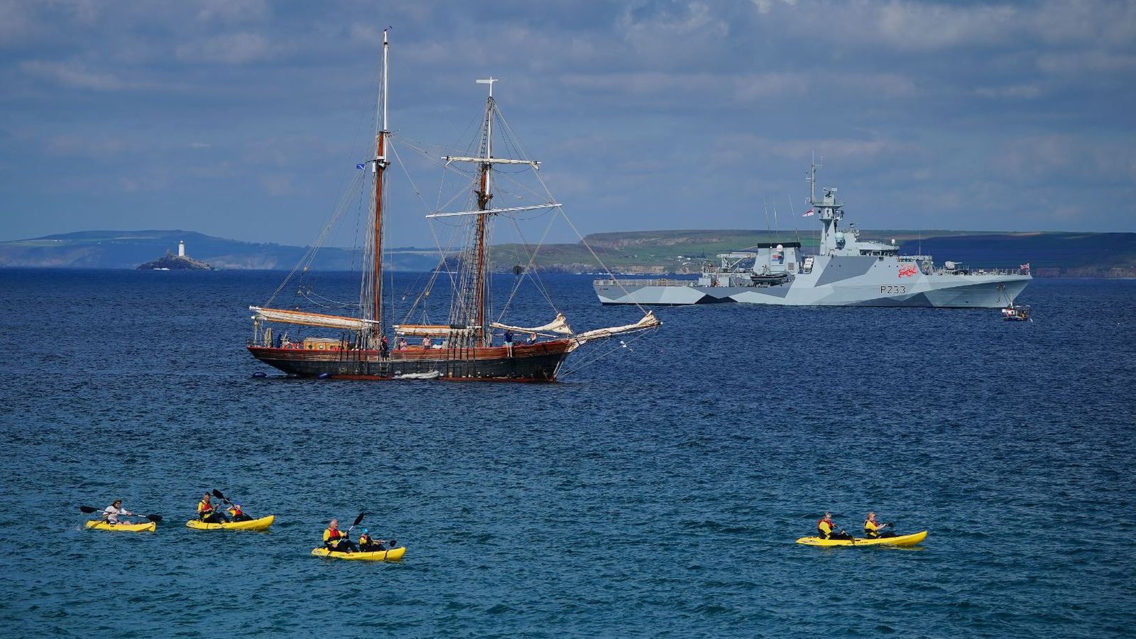 G7 Summit: Navy patrols, beachfront radar and thousands of officers on duty as world leaders arrive - G7 Summit: Navy patrols, beachfront radar and thousands of officers on duty as world leaders arrive