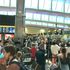 Queues mounted up at Heathrow as people had to show their COVID vaccine passes despite already checking in online