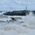 West Bay in Dorset as Storm Evert brings gale force winds. Pic:Tom Corban/Shutterstock