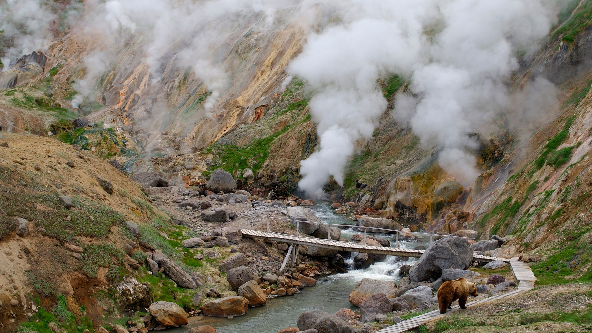 Долина гейзеров Камчатка после катастрофы