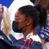 Tokyo 2020 Olympics - Gymnastics - Artistic - Women's Uneven Bars - Final - Ariake Gymnastics Centre, Tokyo, Japan - August 1, 2021. Simone Biles of the United States wearing a protective face mask looks on. REUTERS/Lindsey Wasson