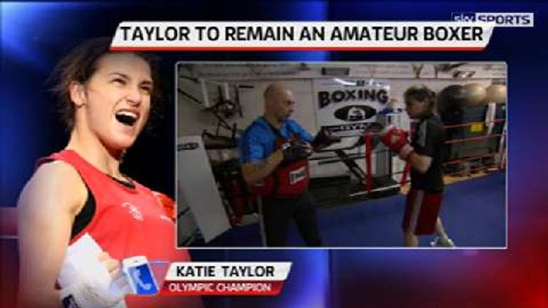 Taylor To Remain Amateur Video Watch Tv Show Sky Sports