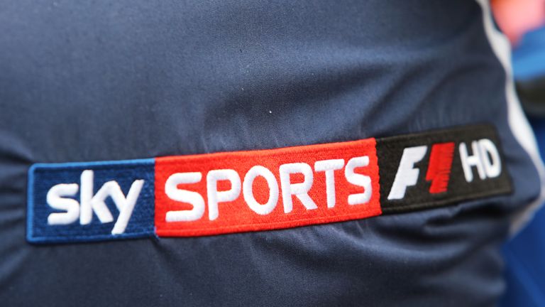 sky f1 tv schedule