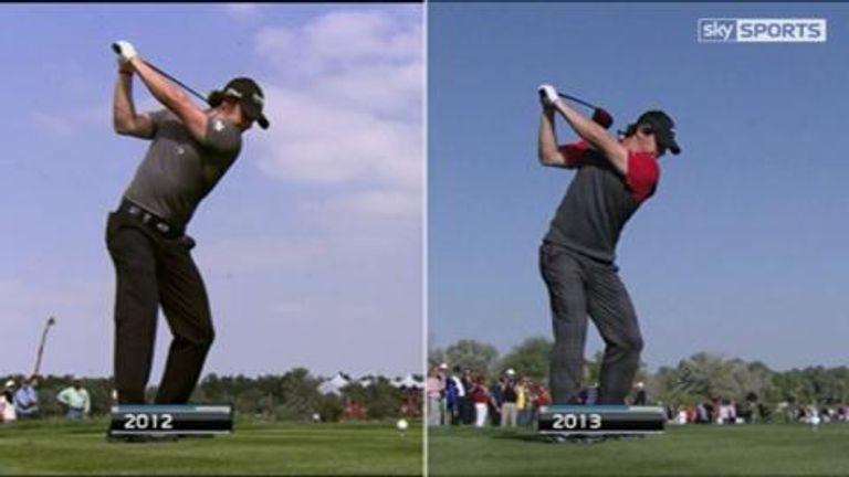 Shot Centre Rory Mcilroy Video Watch Tv Show Sky Sports