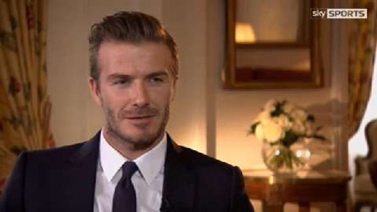 David Beckham Exclusive | Video | Watch TV Show | Sky Sports