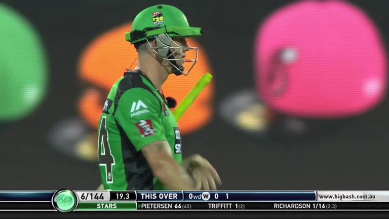 Pietersen Begins Big Bash Career Video Watch Tv Show Sky Sports