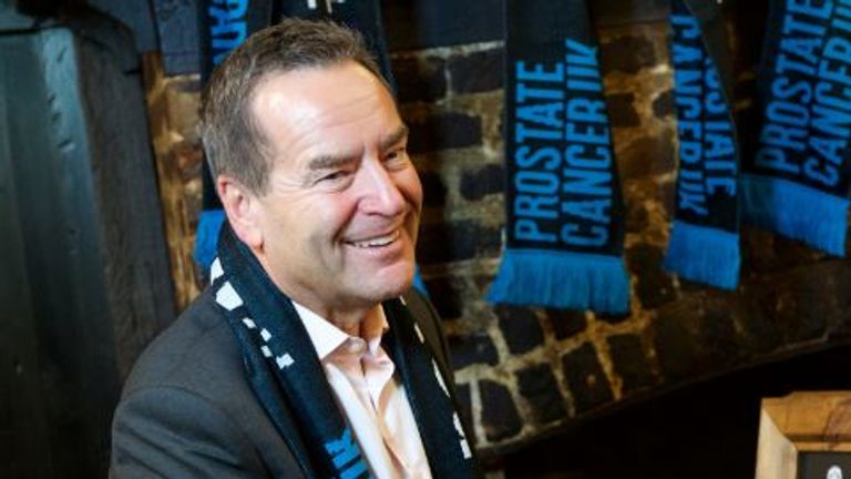 Jeff Stelling promotes Prostate Cancer UK's Men United campaign