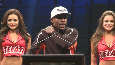 Floyd avoids rematch question