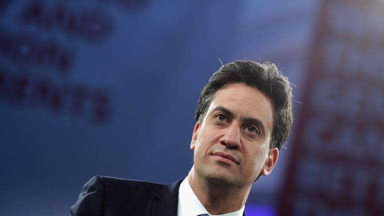 Ed Miliband on the campaign trail