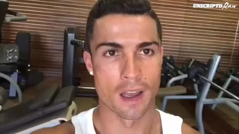 In the gym with Cristiano | Video | Watch TV Show | Sky Sports