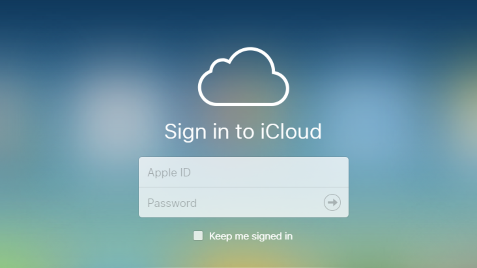 Icloud account