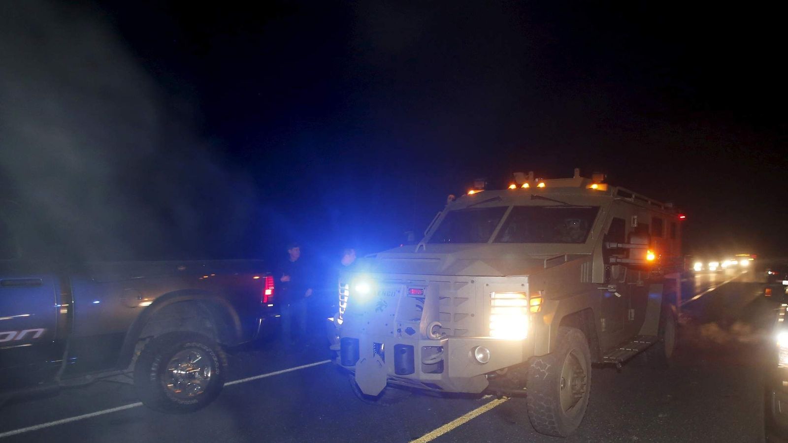 Militia Leader Tells Followers To 'Go Home' US News Sky News(02)