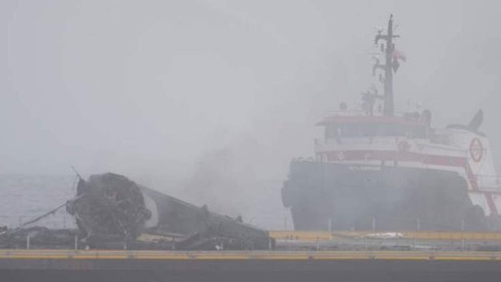 SpaceX Launches Satellite - But Crash Lands | US News | Sky News