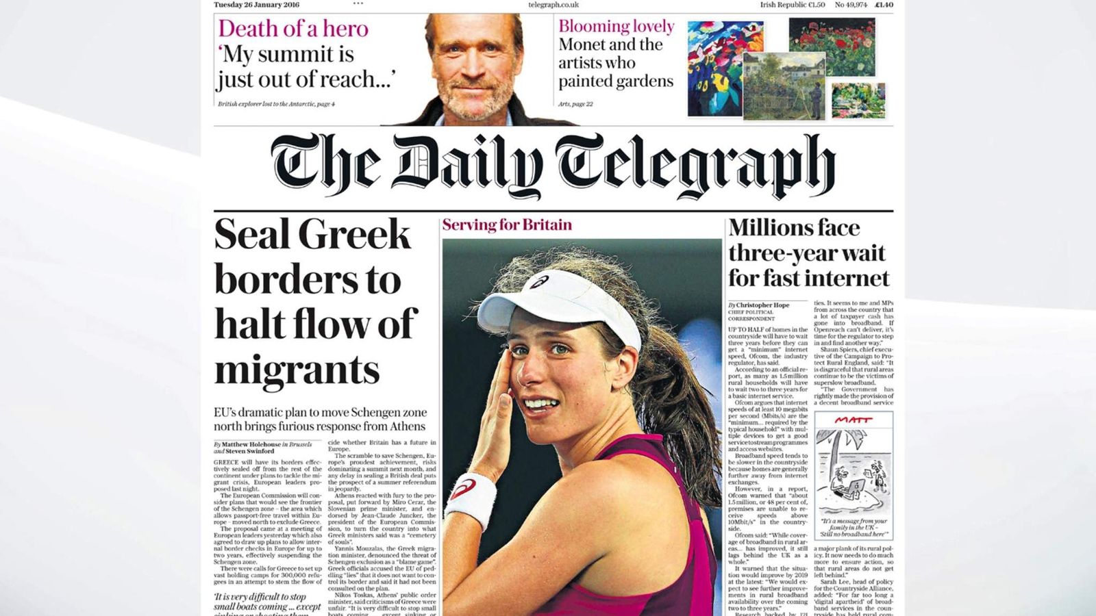 Tuesday's National Newspaper Front Pages | UK News | Sky News