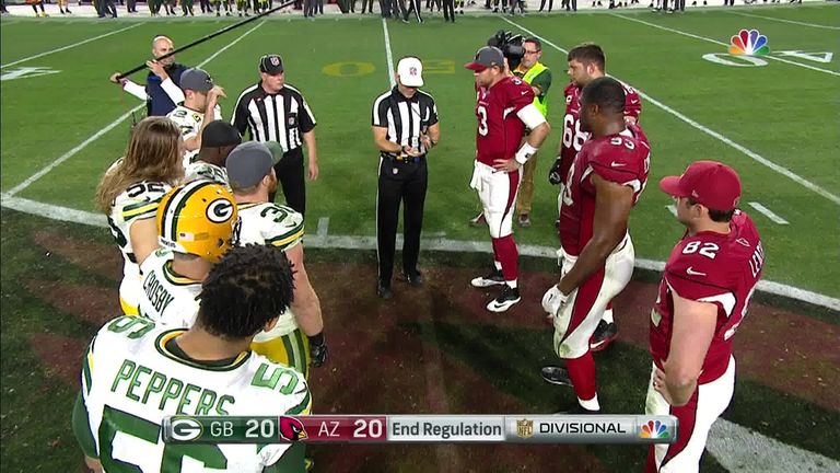 Coin flip gate in NFL Play-off | Video | Watch TV Show | Sky Sports