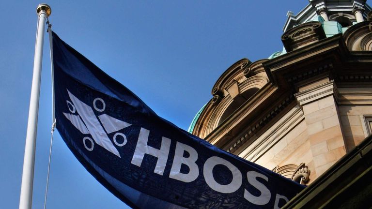 HBOS flag in 2008