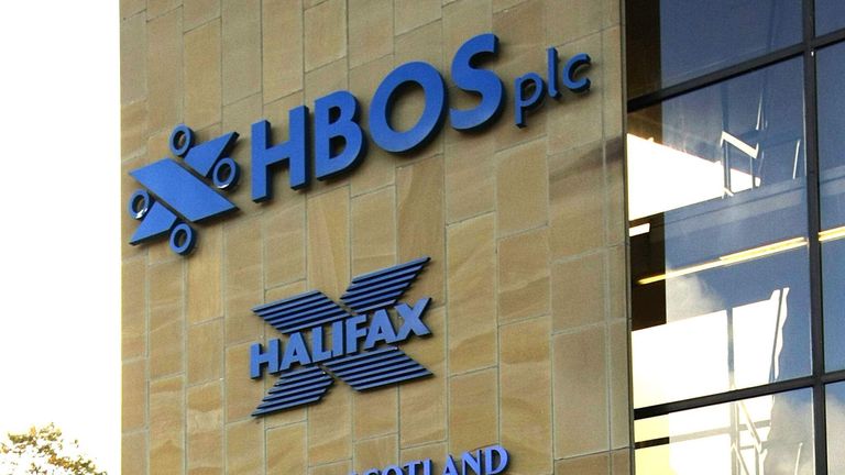 The HBOS headquarters in Halifax