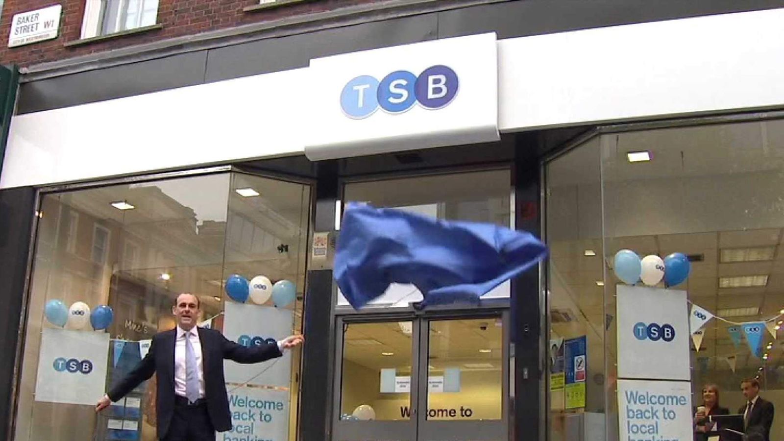 TSB Makes Return To The High Street Business News Sky News
