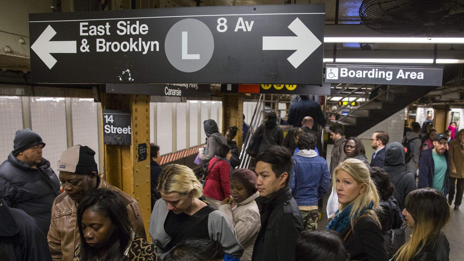 Man Slashed In Face At New York Subway Station | US News | Sky News