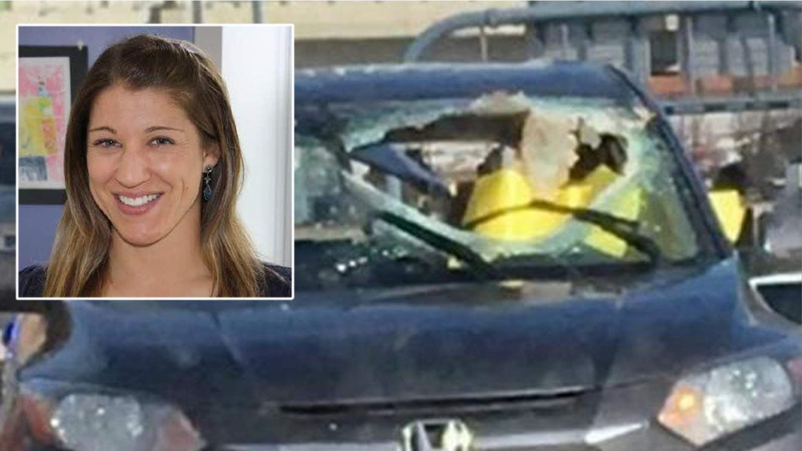 Woman Killed As Manhole Cover Smashes Into Car | US News | Sky News